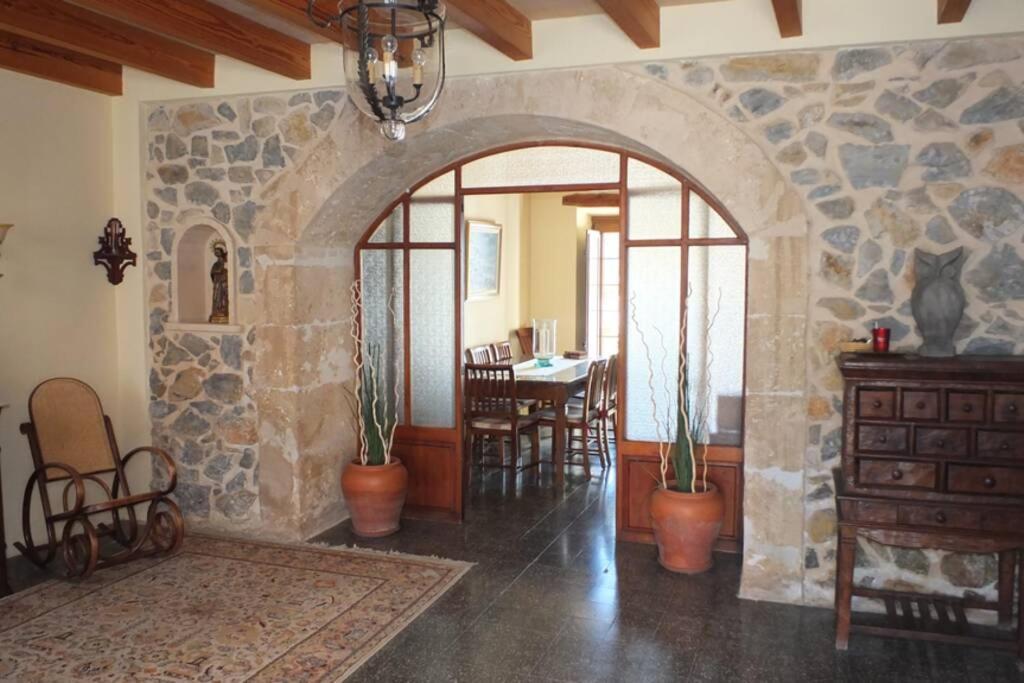 Villa Maria, Bonita Casa Con Jardin Y Piscina Privada En Андрач Екстер'єр фото
